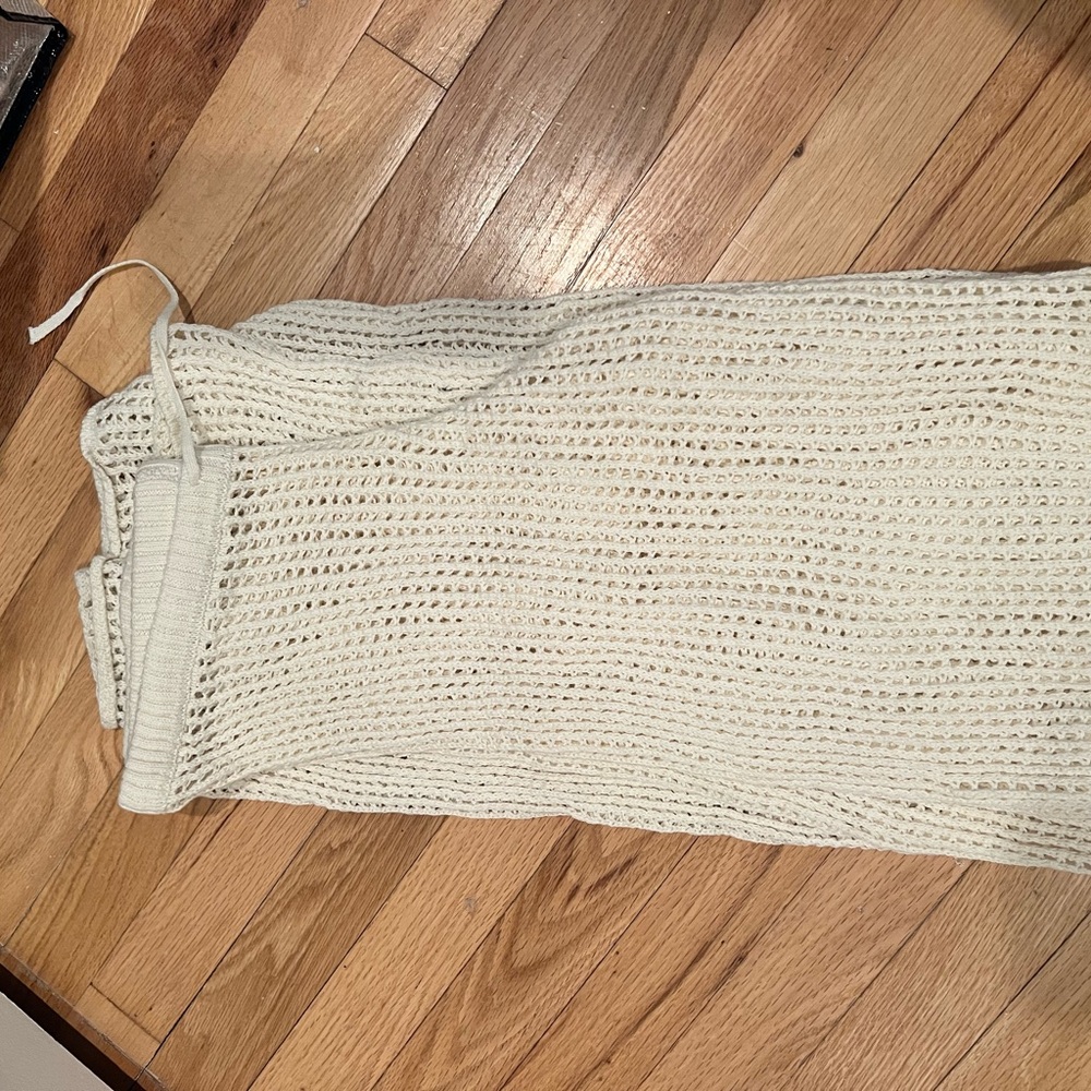 Garage Cream Knit Pants